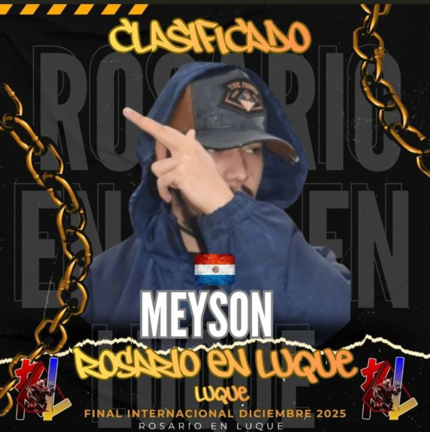 Meyson se suma a la Final Internacional de Rosario en Luque