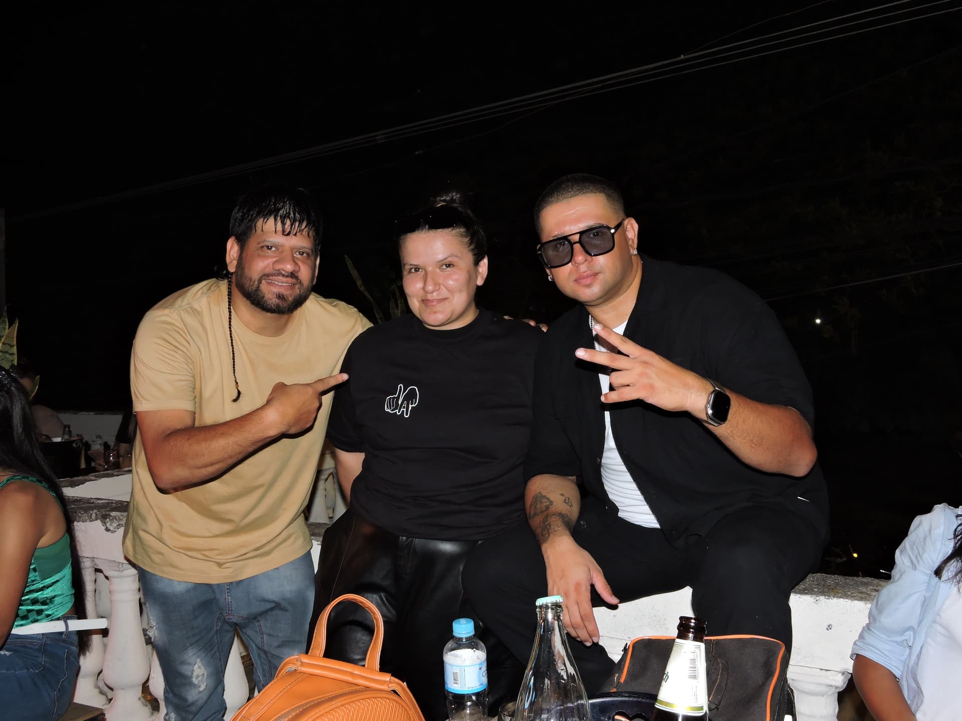 Gaigoman, Mirna Silvero y Niko Feijo